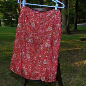 Jill Michelle Silk Jacquard Skirt, Boston Proper